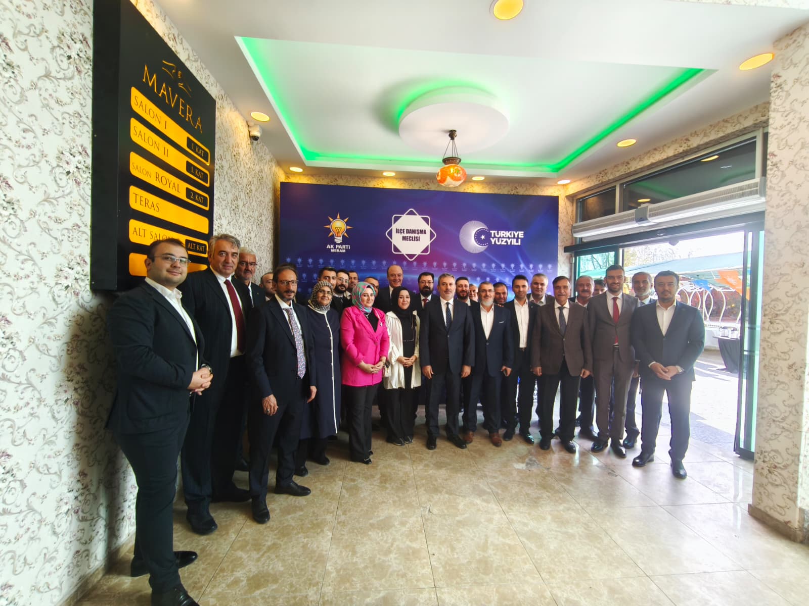 AK PARTİ MERAM İLÇE BAŞKANLIĞI 82. İLÇE DANIŞMA MECLİSİNİ GERÇEKLEŞTİRDİ