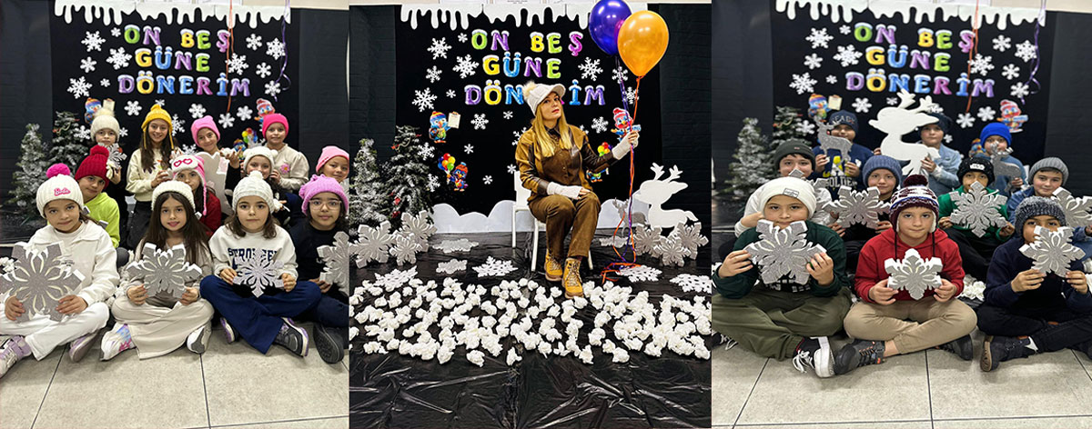 ZEKİ ALTINDAĞ İLKOKULU 3B SINIFINDA KARNE HEYECANI