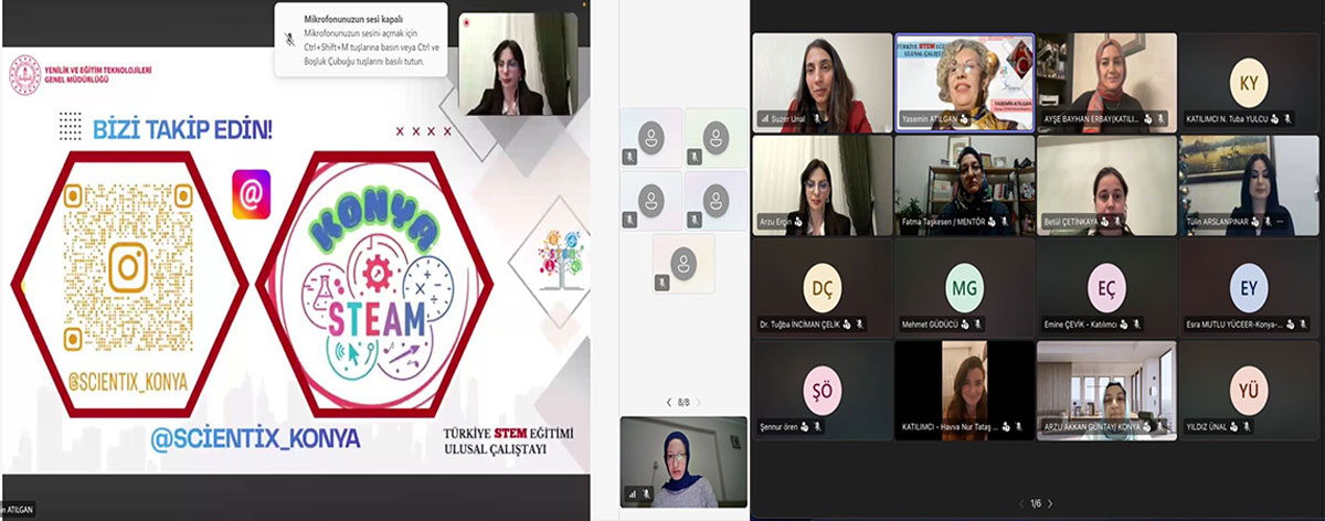 KONYA, TÜRKİYE STEM EĞİTİMİ ULUSAL ÇALIŞTAYI’NDA GÜÇLÜ BİR ŞEKİLDE YERİNİ ALDI!