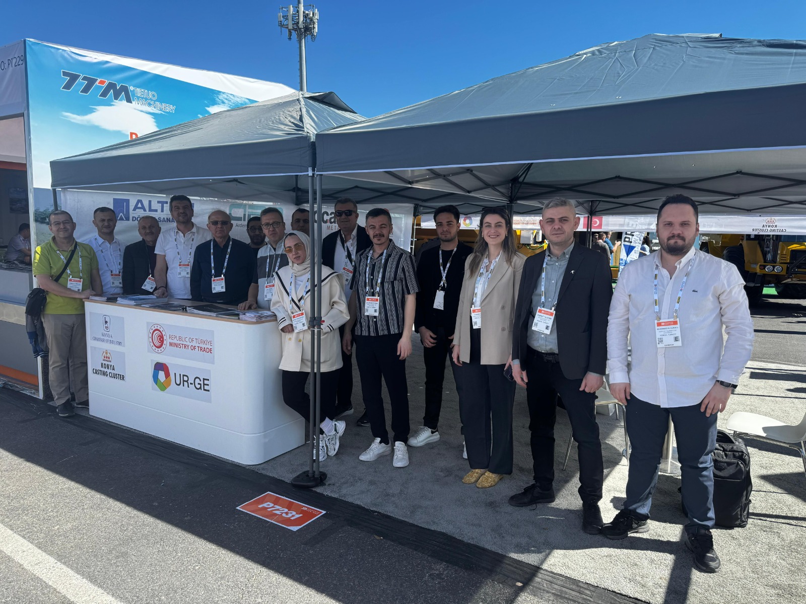 KONYALI DÖKÜMCÜLER, KSO’NUN DESTEĞİYLE AMERİKA’DAKİ FUARDA STANT AÇTI