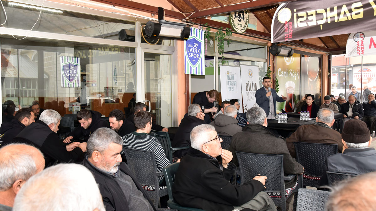 SELÇUK ÜNİVERSİTESİ AKADEMİSYENLERİ, LADİK MAHALLESİ’NDE VATANDAŞLARLA BULUŞTU