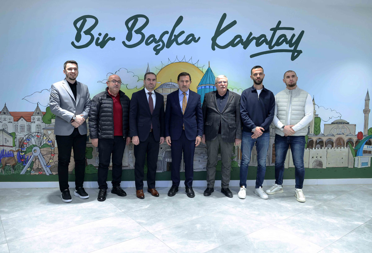 STUDENİÇAN BELEDİYESİ’NDEN KARATAY’A ZİYARET