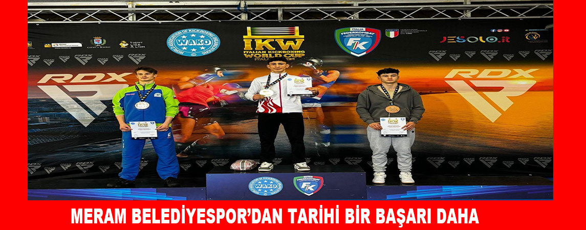 Meram Belediyespor’dan Tarihi Bir Başarı Daha