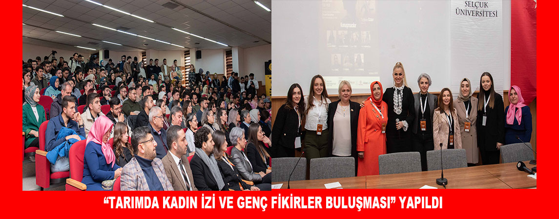 ÜNLÜ MANKEN TUĞBA ÖZAY  “TARIMDA KADIN İZİ VE GENÇ FİKİRLER BULUŞMASI” PANELİNDE SUNUCULUK YAPTI 