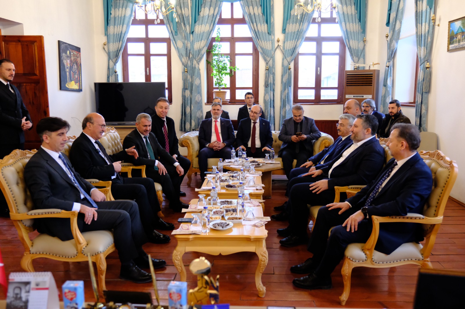 SANAYİ VE TEKNOLOJİ BAKAN YARDIMCISI İNAN’DAN BAŞKAN KÖKSAL'A ZİYARET