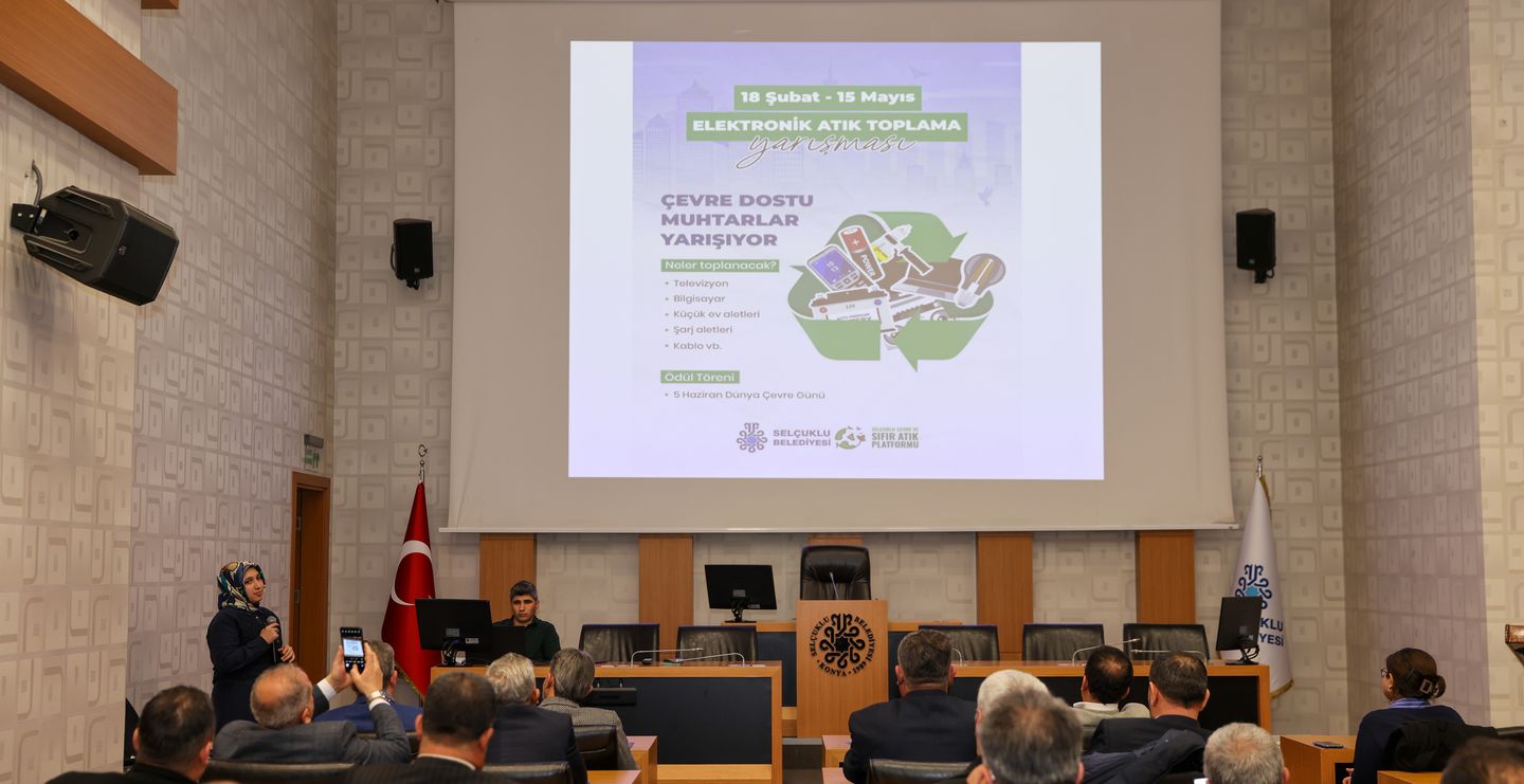 SELÇUKLU’DA “ÇEVRE DOSTU MUHTARLAR YARIŞMASI” BAŞLADI