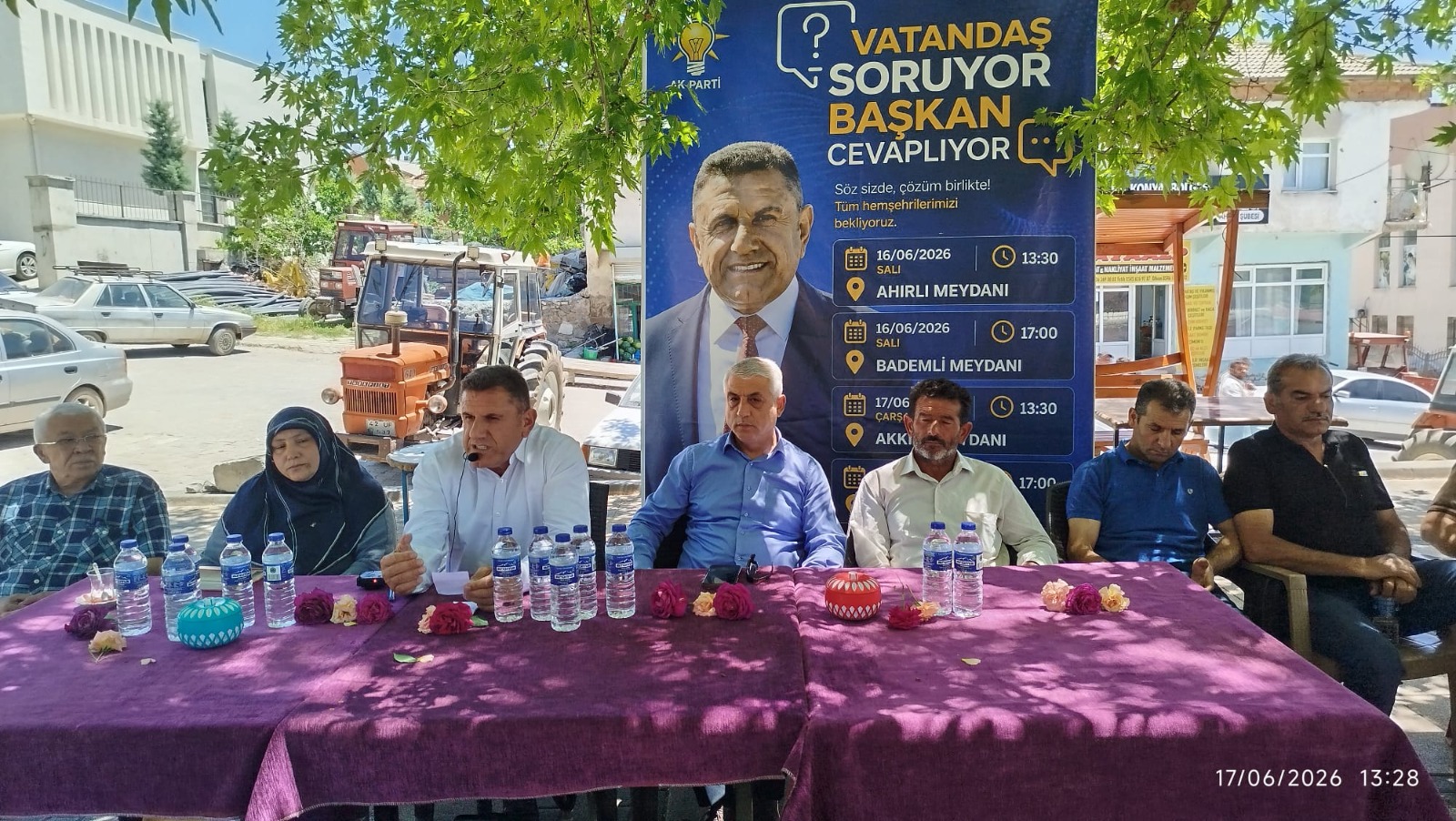 VATANDAŞ SORDU BAŞKAN YANITLADI…