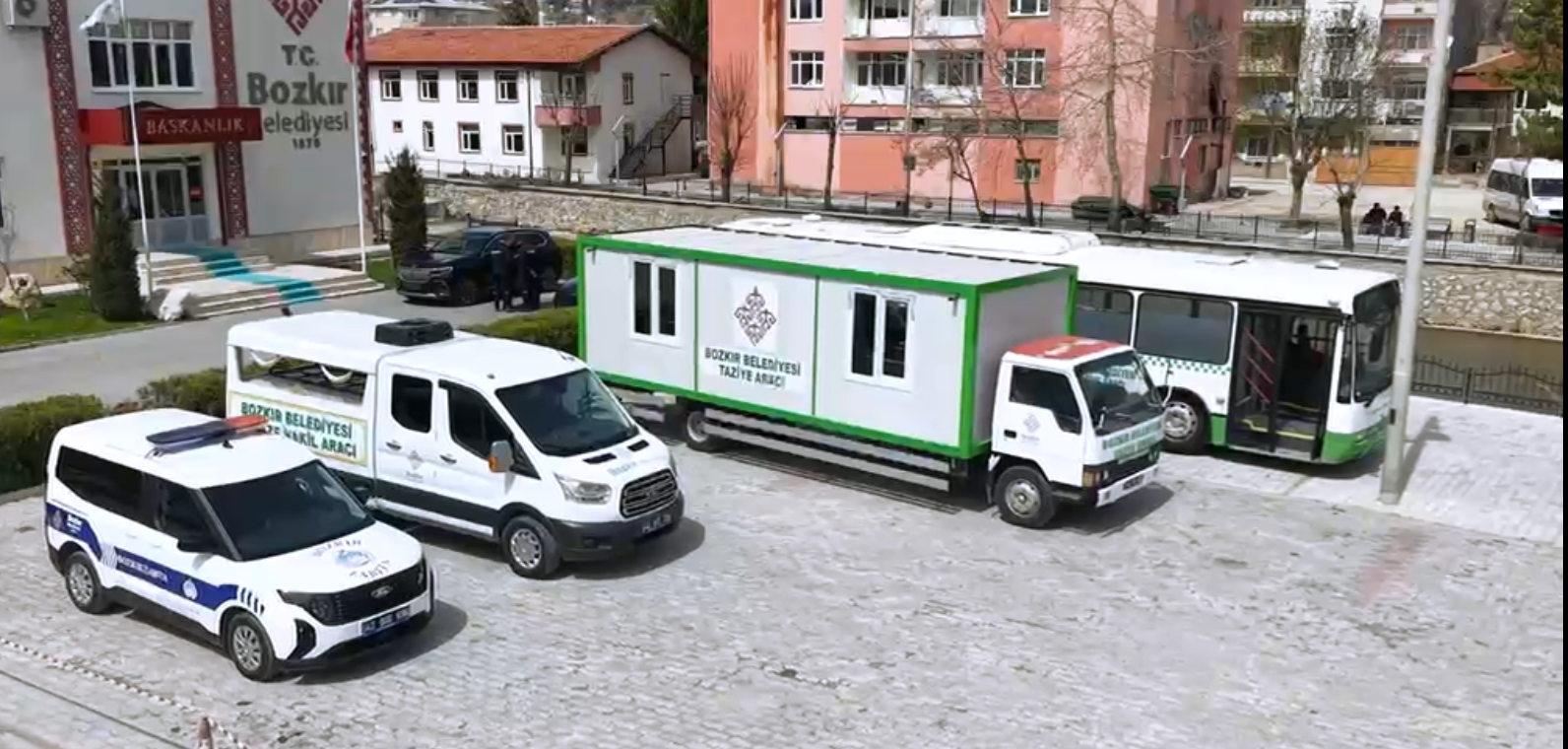 BOZKIR BELEDİYESİ ARAÇ FİLOSUNU GÜÇLENDİRMEYE DEVAM EDİYOR 