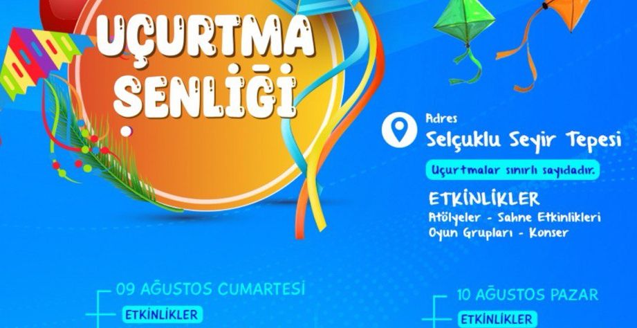 SELÇUKLU BELEDİYESİ 5 BİN ADET UÇURTMAYI ÜCRETSİZ DAĞITACAK 