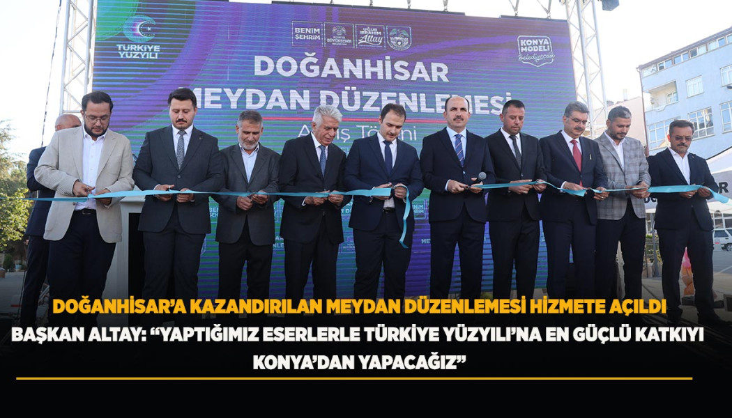 KONYA'NIN UĞURU HATAY'IN UMUDU