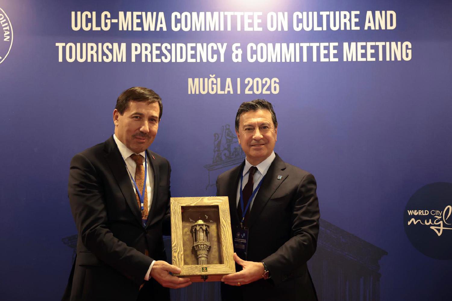 HASAN KILCA UCLG-MEWA TOPLANTISINDA KARATAY’I ANLATTI