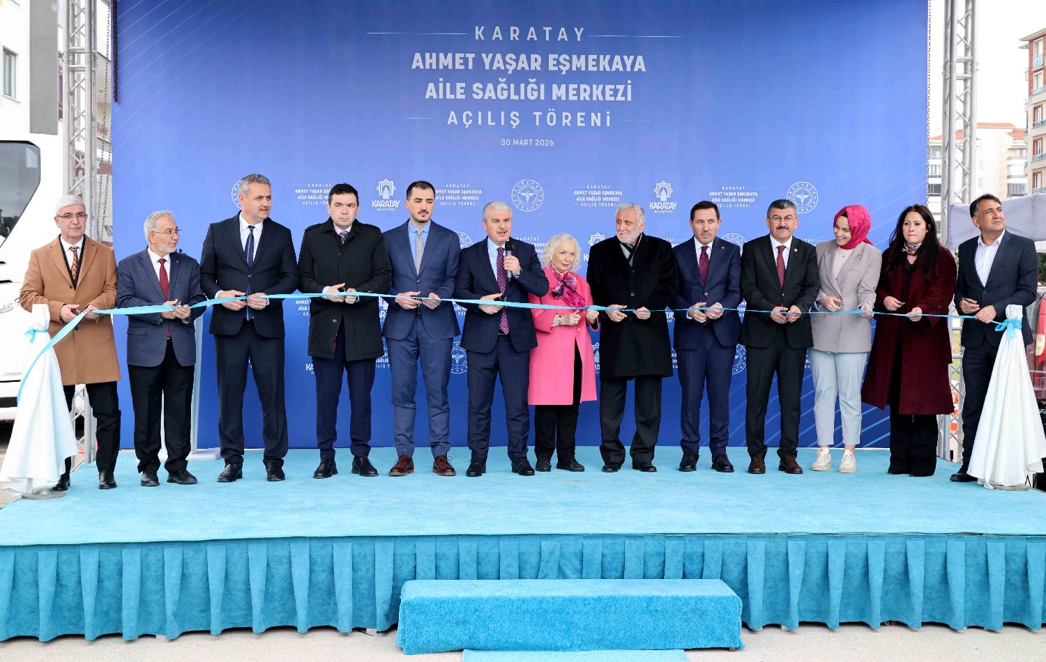 KARATAY AHMET YAŞAR EŞMEKAYA AİLE SAĞLIĞI MERKEZİ AÇILDI