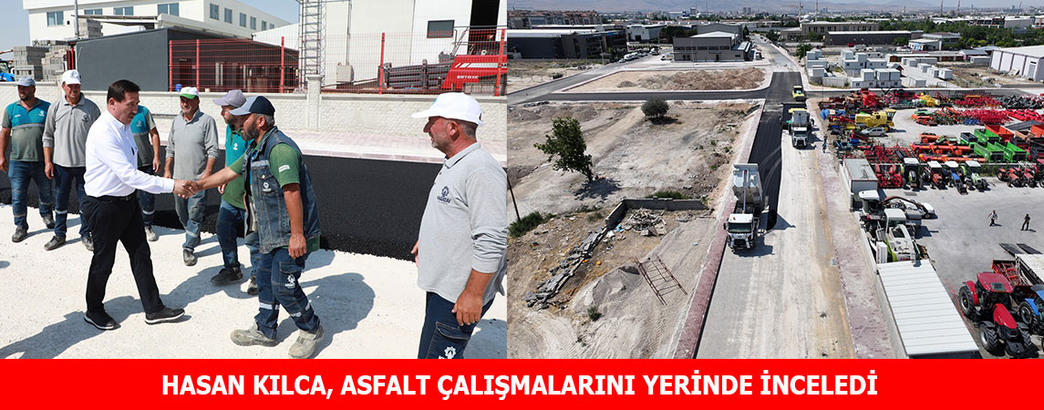 KARATAY’DA ASFALT MESAİSİ SÜRÜYOR