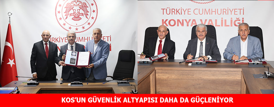 KOS’UN GÜVENLİK ALTYAPISI DAHA DA GÜÇLENİYOR