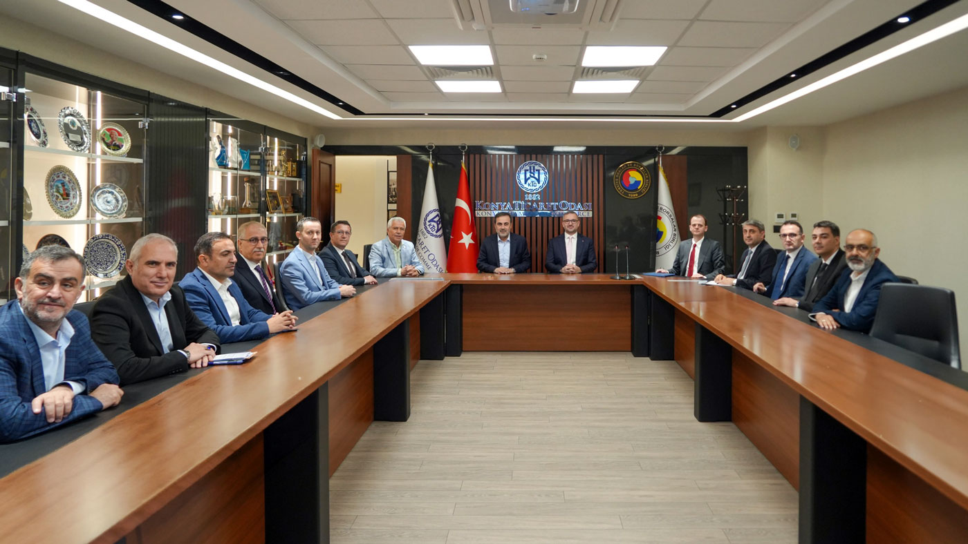 MERKEZ BANKASI BAŞKANI KARAHAN KTO’YU ZİYARET ETTİ