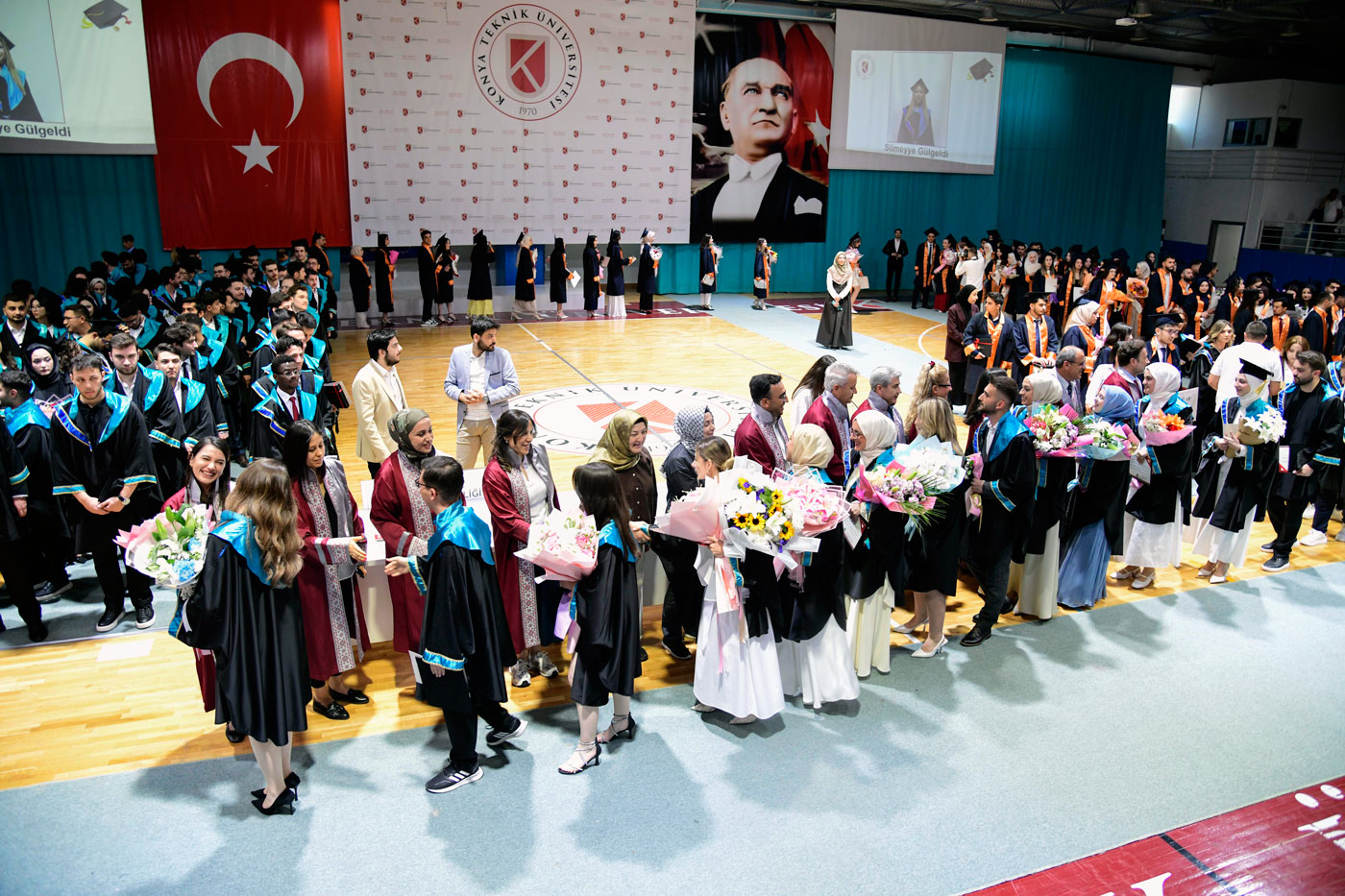 KTÜN MÜHENDİSLERİ MEZUNİYET HEYECANINI YAŞADI