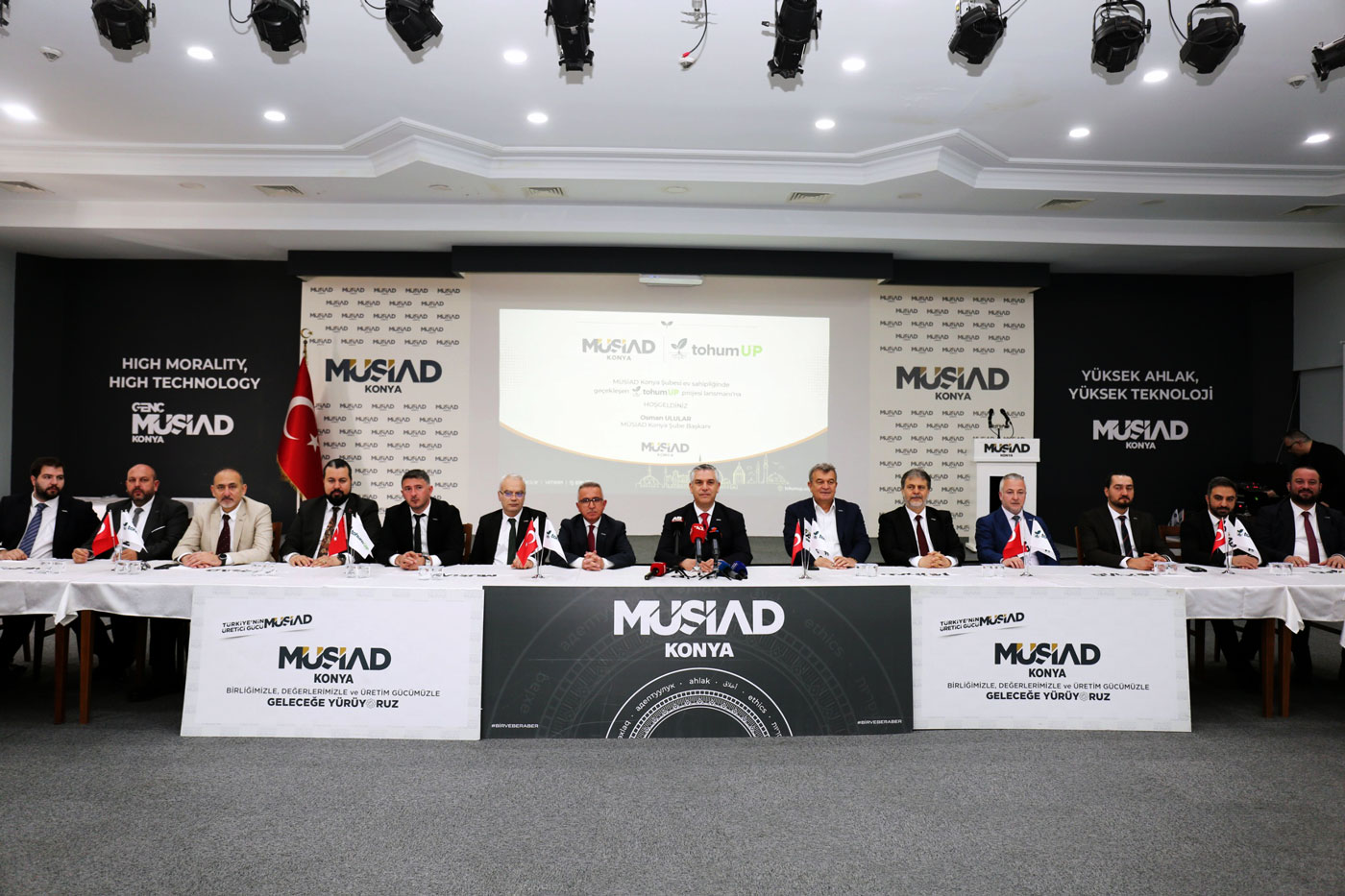 MÜSİAD KONYA ŞUBESİ TOHUMUP PROJESİNİ HAYATA GEÇİRECEK 
