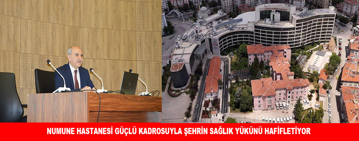 NUMUNE HASTANESİ GÜÇLÜ KADROSUYLA ŞEHRİN SAĞLIK YÜKÜNÜ HAFİFLETİYOR