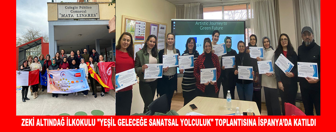 ZEKİ ALTINDAĞ İLKOKULU İSPANYA’DA 